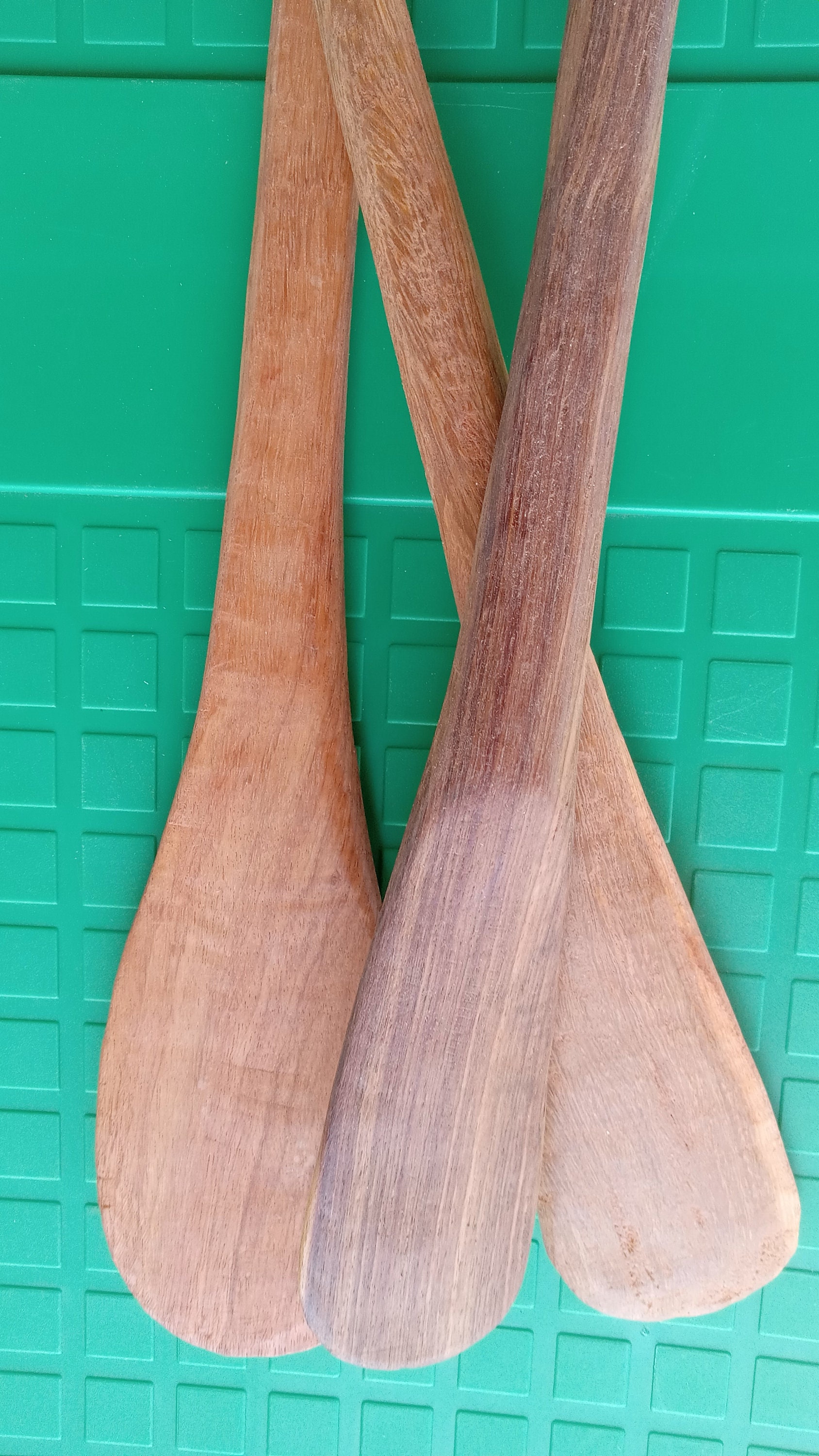 Traditional Handmade Wooden Paddle, Fufu Sticks for Mixing Foods