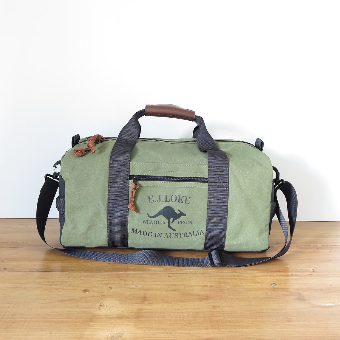 Canvas Duffle Bag weekender gym bag . duffel bag .Hand Etsy