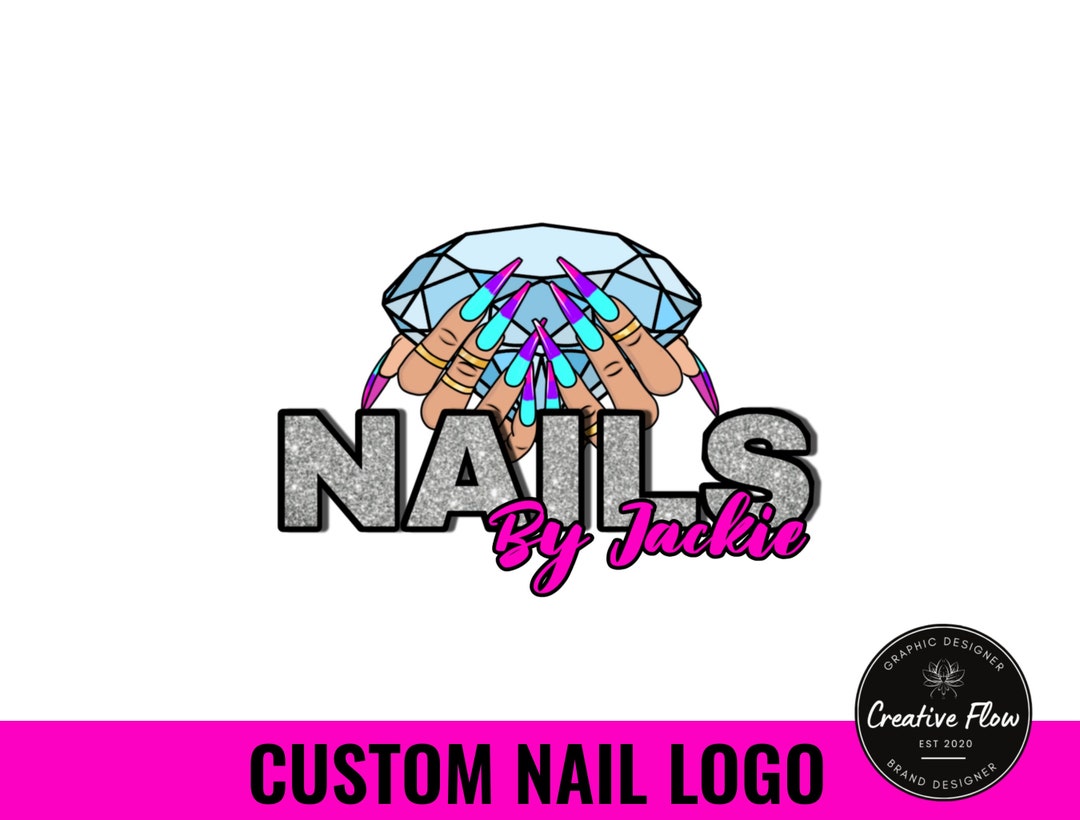 1. Nail Technician Logo Design - wide 4