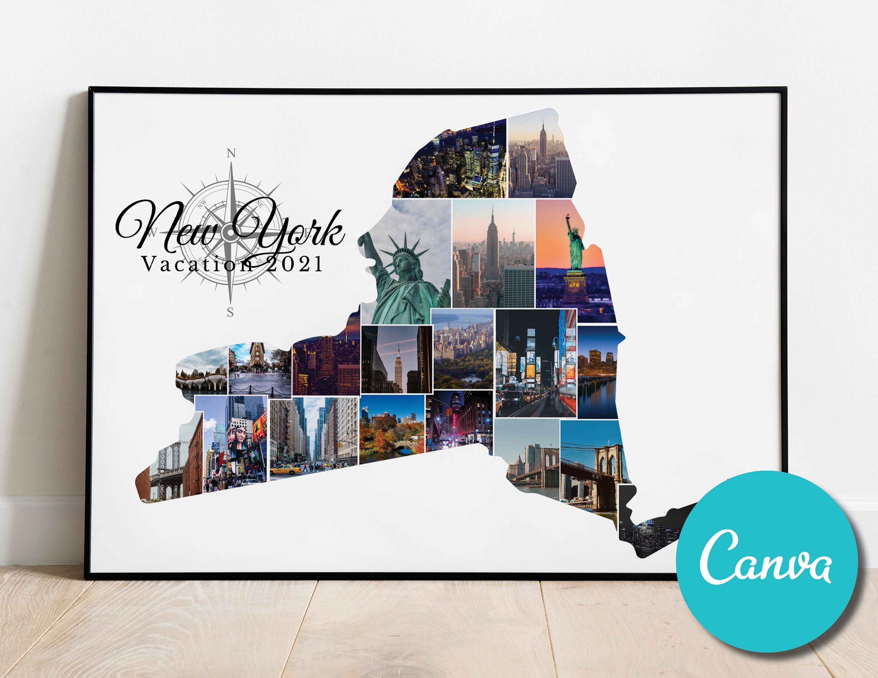 Nyc Photo Collage - Etsy