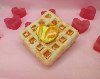 Waffles and Syrup Valentine Anniversary Love card A6