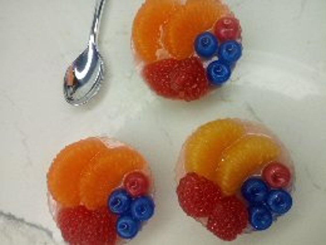 Fruit Tart Soap Bar novelty Handcrafted Food Shaped Soaps for Etsy