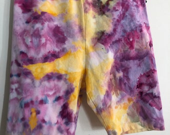 Hand Dyed Cotton Bike Shorts