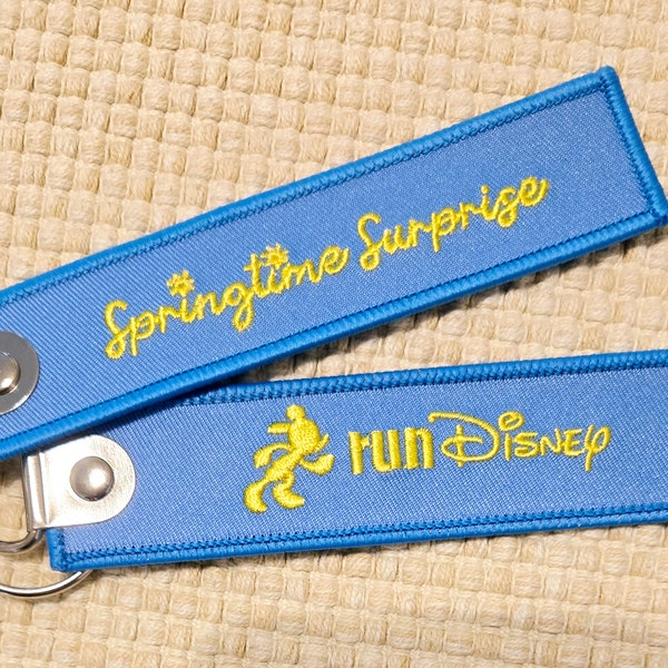 NEW!! Run Disney Key Chain- Springtime Surprise