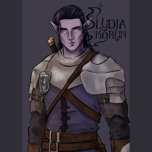 Half-Body Character Art Commission for DnD & RPGs