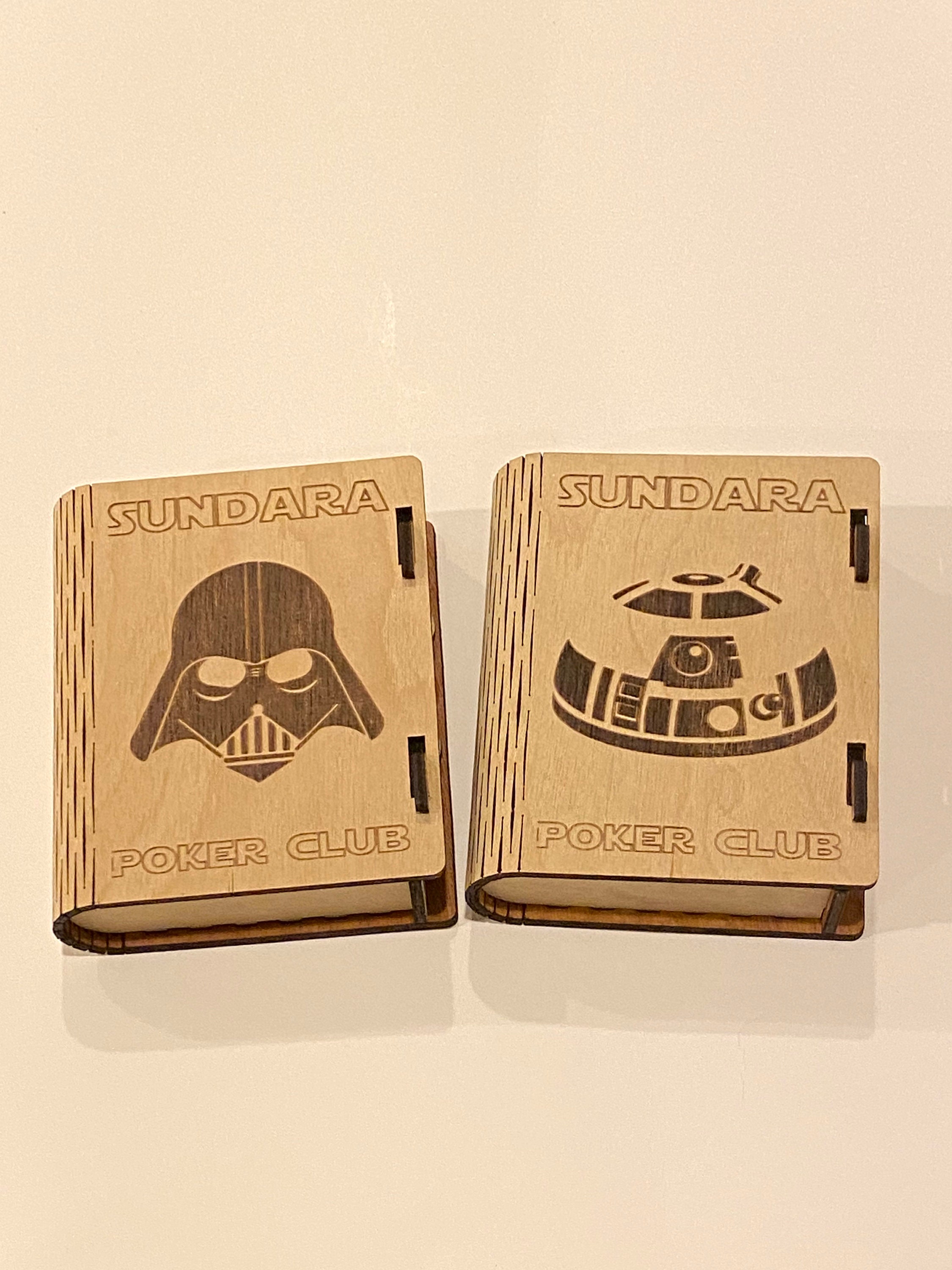 Personalized, Laser Cut Playing Card Box Etsy