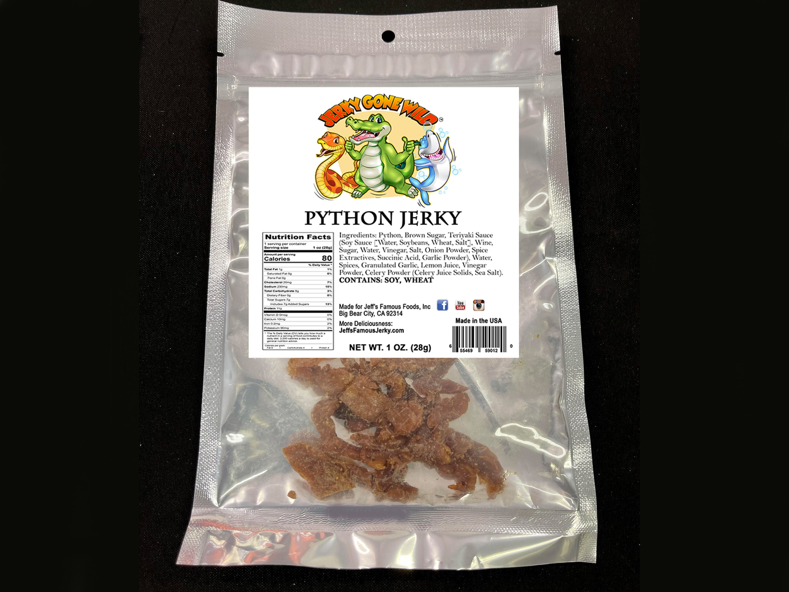 Python Jerky Etsy