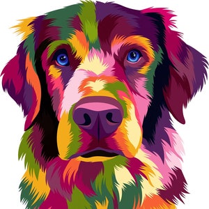 Classy Custom Pet, Custom Pet Portraits, Dog Art, Pop Pet Portrait, Custom Pet Artwork Made For You, Christmas Gifts