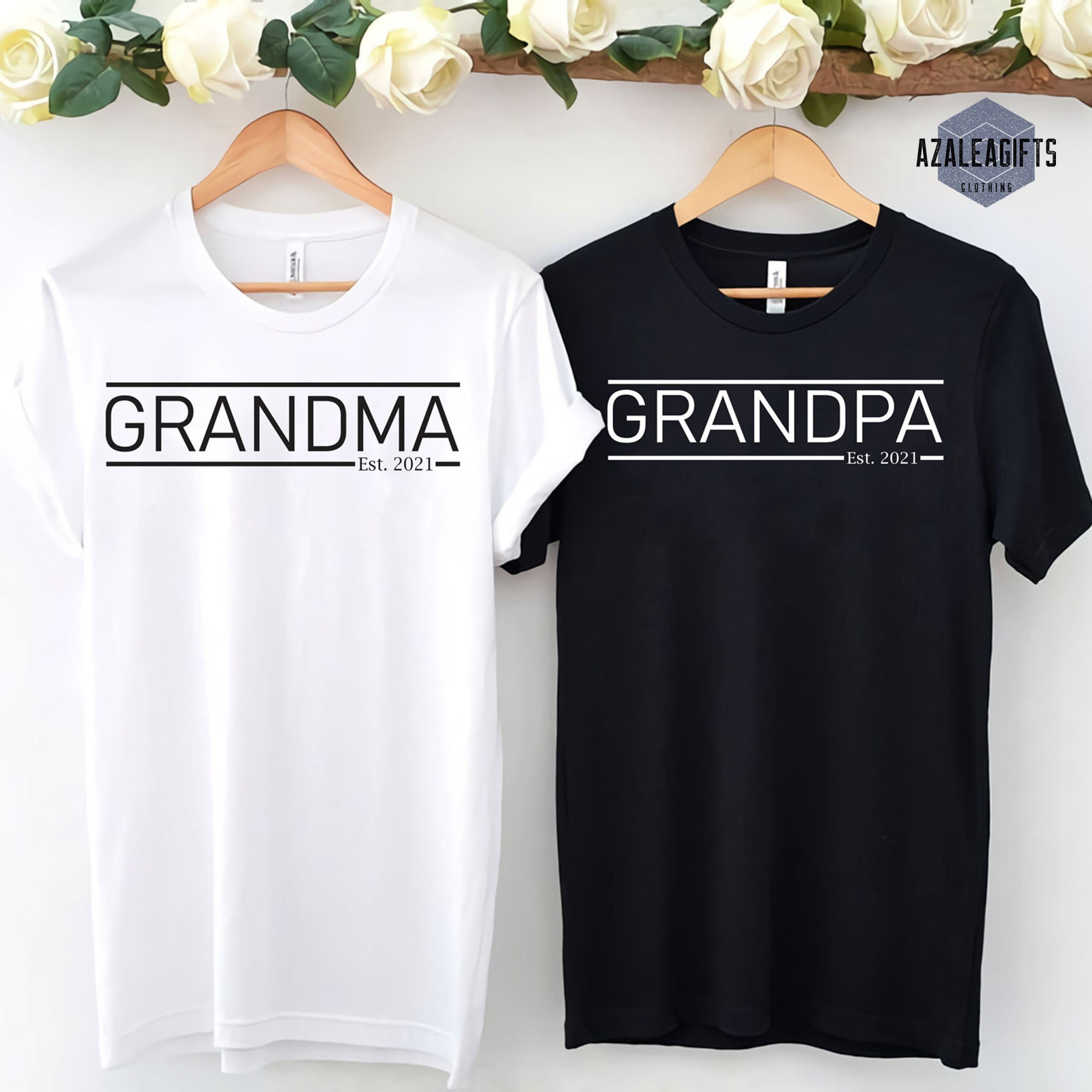 Grandma And Grandpa Shirts Promoted To Grandparents Shirts | Etsy
