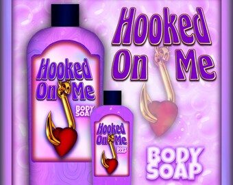 HOOKED ON ME Body Wash Liquid Soap - Help your partner realize you are the only one that matters, get them interested in you and only you