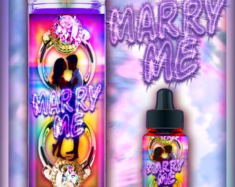 Marry Me Candle and Oil Set: Love & Commitment