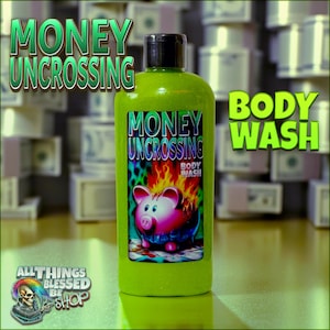 MONEY UNCROSSING Body Wash kann negative Energie, die absichtlich oder unabsichtlich auf Sie gelegt wurde, entfernen oder "uncross" lassen."