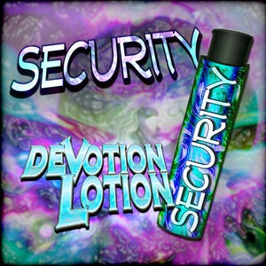 LOÇÃO CORPORAL SECURITY DEVOTION - Manifeste proteção física e espiritual com nossa loção mágica para cuidados com a pele, enriquecida com vitaminas e infundida com ervas