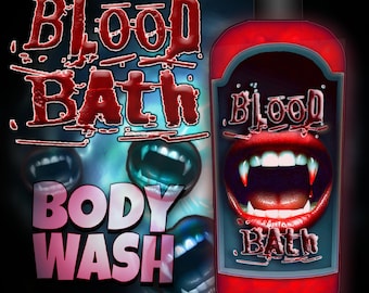 BLOOD BATH Body Wash may allow for great manifestations and affirmations