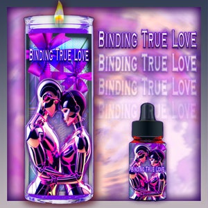 Bindung True Love Kerze & Öl, Soulmate Anziehung