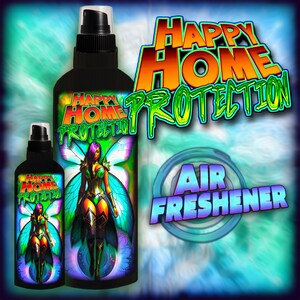 HAPPY HOME PROTECTION Air Freshener -  to manifest a happy, harmonious, and spiritually protected space