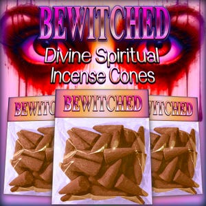 BEWITCHED Divine Spiritual INCENSE CONES - Set the mood, increase your focus, and manifest your intentions