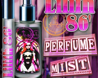 LILITH 86&#39;™ Deity Perfume Mist with Pheromones to summon your inner bitch to come out on top at work, home, within a relationship.