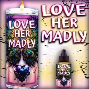 HOUD VAN HAAR MADLY Candle & Oil: leg een basis van liefde en respect uit en versterk je relatie!