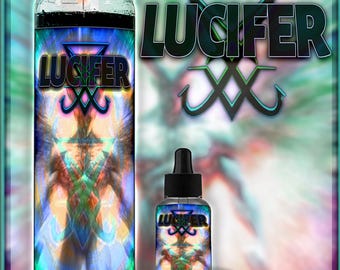 LUCIFER Deity Candle & Oil - The most spectacular angel, cast from heaven for being smarter than his boss, the true champion of free will