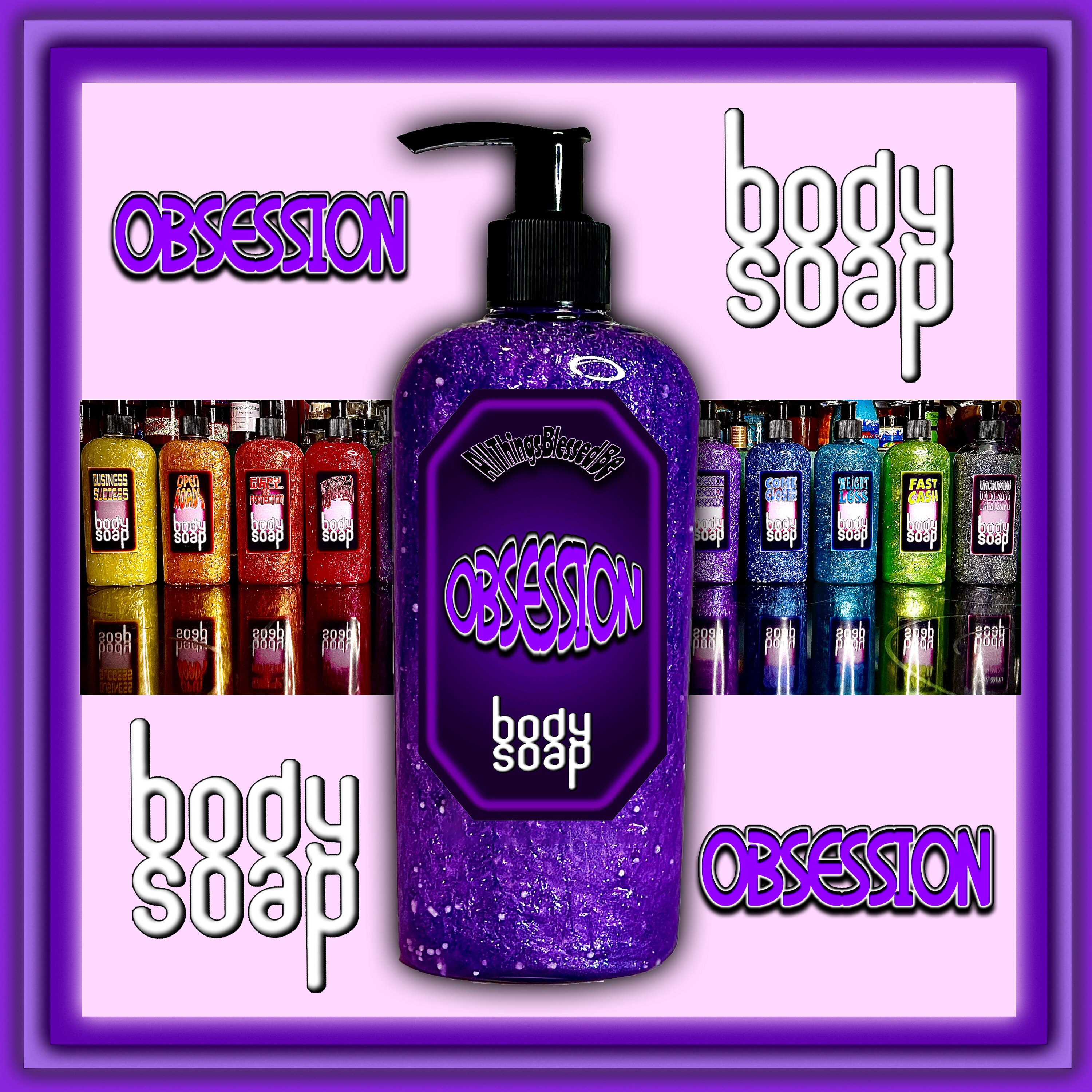 OBSESSION Ritual Bath and Body Set Gift Sets Spa Sets Skin Etsy