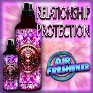 Relationship Protection™ Air Freshener may protect your relationship from outside influences, negativity, cheating, malaise, or spite