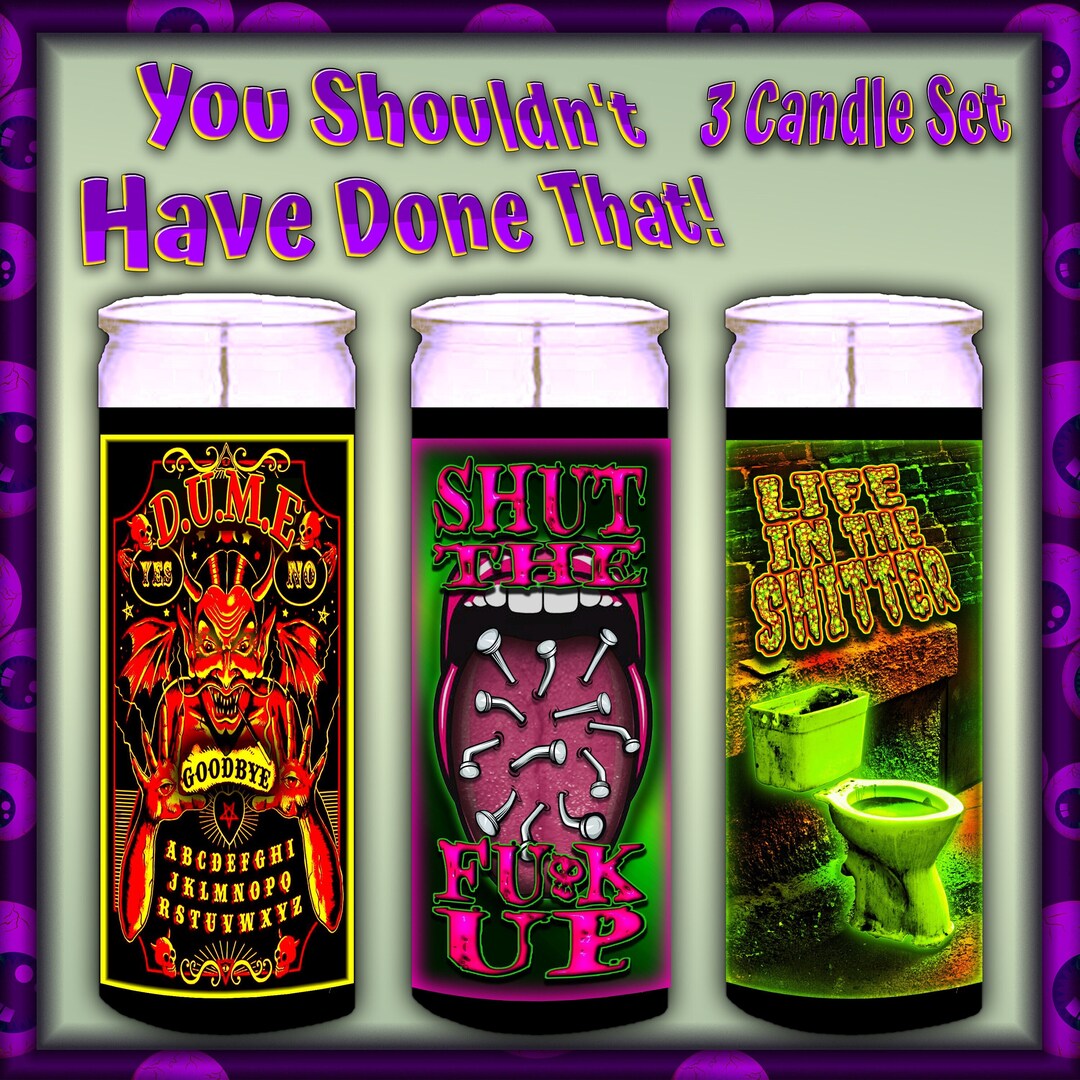 YOU SHOULDN'T Have DONE That Spell Candle Set to Get Revenge on an