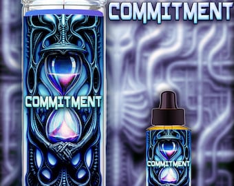 COMMITMENT Candle & Oil may manifest commitment, marriage, engagement, exclusivity