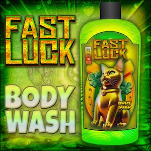 FAST LUCK Body Wash - energetisiert, um die Waage zu Ihren Gunsten zu neigen und Ihre Chancen, das Glück anzuziehen, zu erhöhen