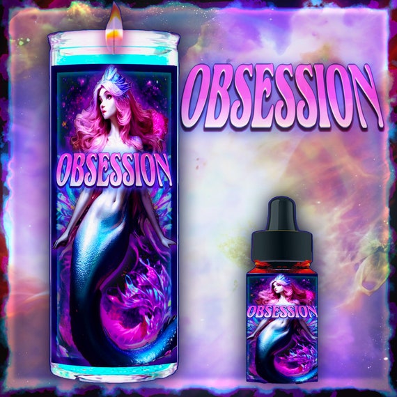 OBSESSION Candles and Oils include ingredients known for attaining a heightened level of interest from the one you desire