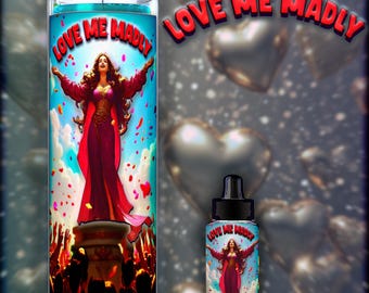 LOVE ME MADLY Candle & Oil - Manifest a target that puts you and your needs first, excellent for acquiring a commitment