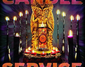 CANDLE-BURNING SERVICE is performed on one of our altars using any single candle of your choice