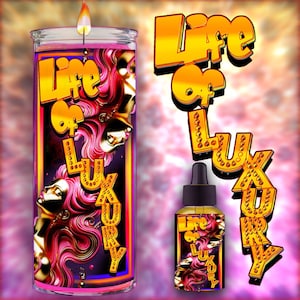 LIFE OF LUXURY  Candle & Oil to manifest a sugar daddy, find a wealthy partner, sugar daddy candle