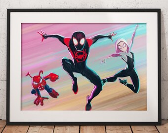 グウェン ステイシー ポスター スパイダー グウェン アート プリント デジタル ダウンロード ゴースト スパイダー ウォール アート 最大  18x24 まで印刷可能 - Etsy 日本