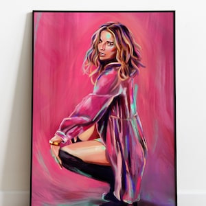 Un poco Alexis- Alexis Rose Wall Art - Cartel de Schitt's Creek - Annie Murphy - Schitt's Creek Wall Art