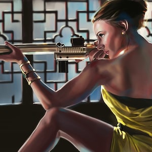 Rebecca Ferguson Mission Impossible Wall Art - Ilsa Faust Poster