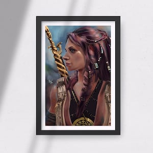 Freya God of War Art Print - God of War Ragnarok Poster