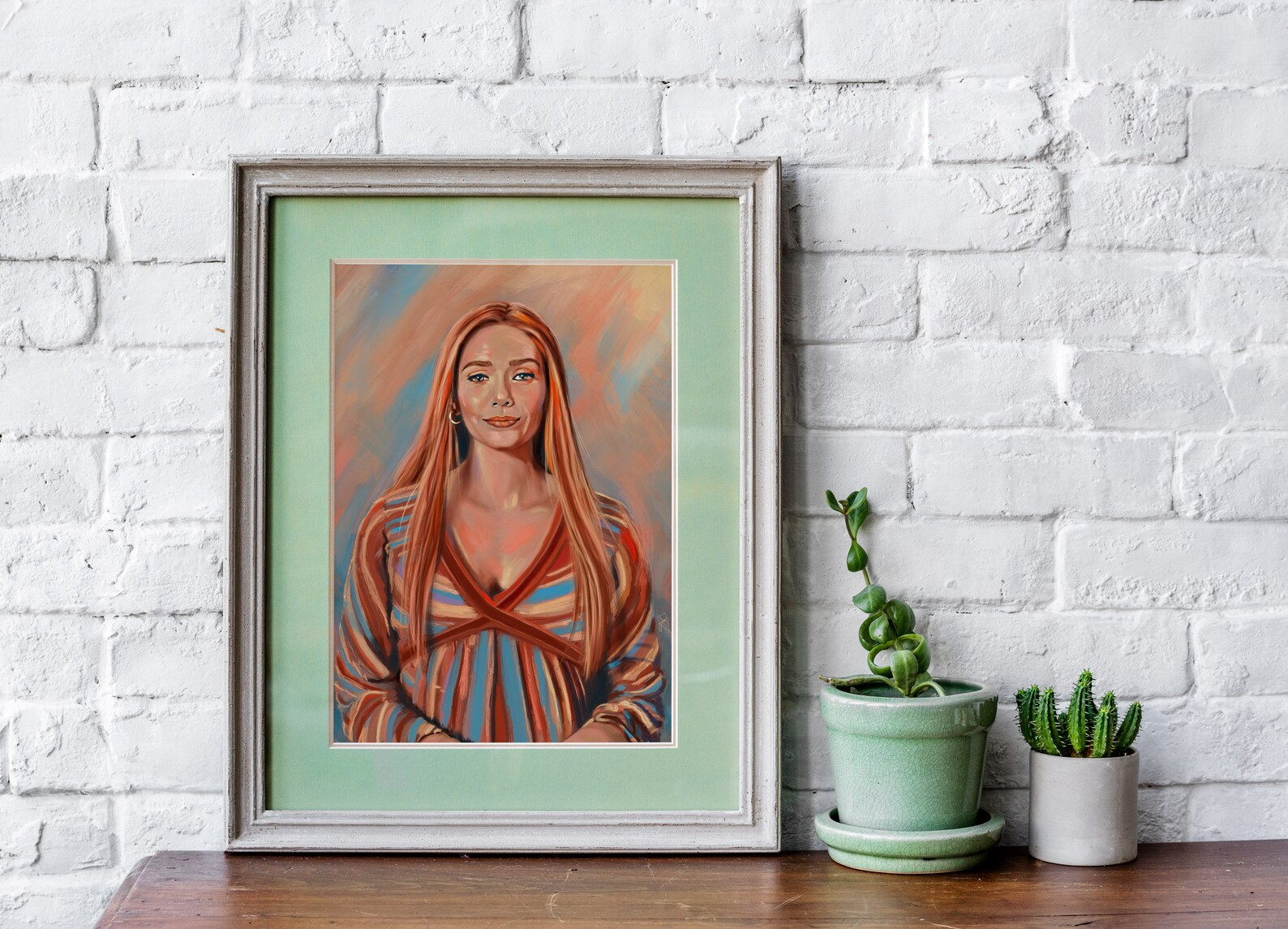 Wandavision Art Print - Elizabeth Olsen - Scarlet Witch Art Print ...
