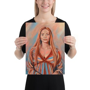 Wandavision Art Print - Elizabeth Olsen - Scarlet Witch Art Print ...