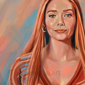 Wandavision Art Print - Elizabeth Olsen - Scarlet Witch Art Print ...
