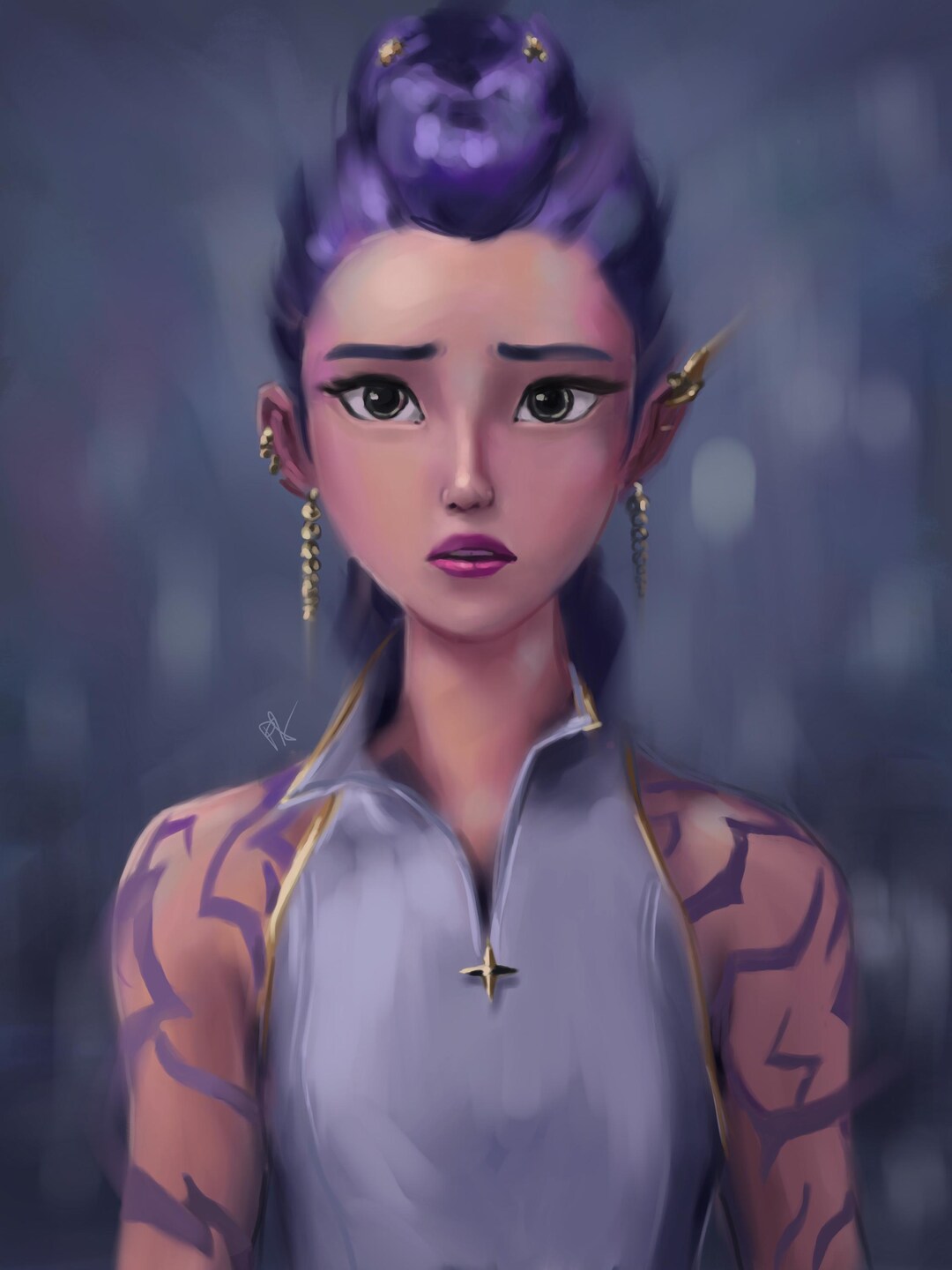 Golden Rumi Rumi Kpop Demon Hunters Art Print - Rumi Kpop Demon Hunters Poster ...