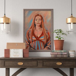 Wandavision Art Print - Elizabeth Olsen - Scarlet Witch Art Print ...