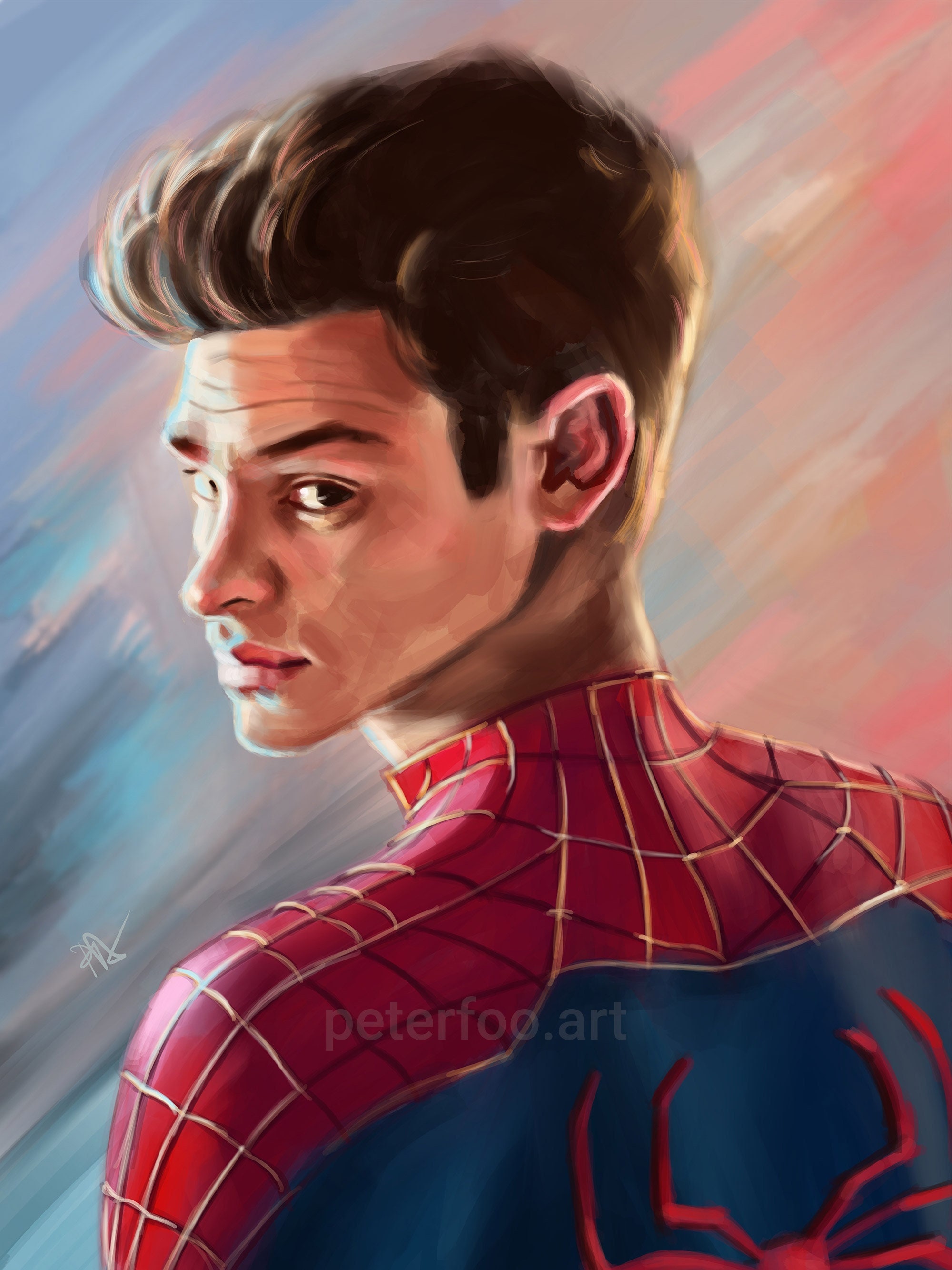 スパイダーマン アンドリュー・ガーフィールド ポスター - ノー