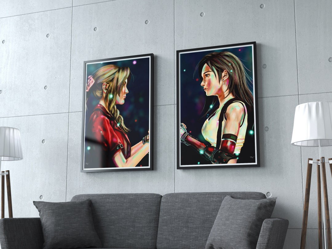 Aerith & Tifa Poster Final Fantasy 7 Rebirth Aerith - Etsy