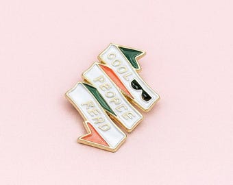 People Read Enamel Pin | Book Lover Gift