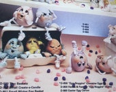 Unpainted Ceramic Easter Egg Noggins