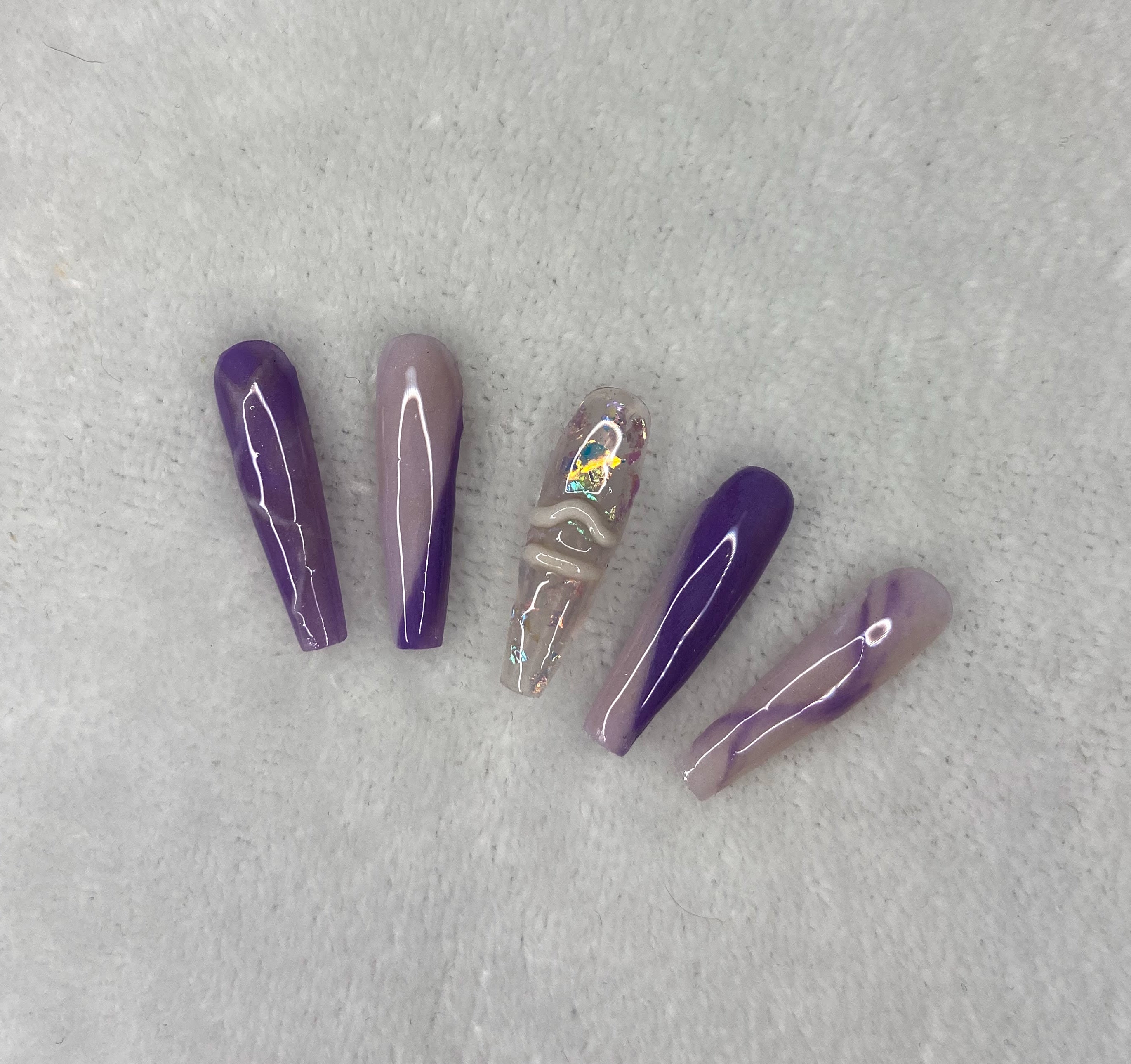 Zodiac Nail Set Libra - Etsy