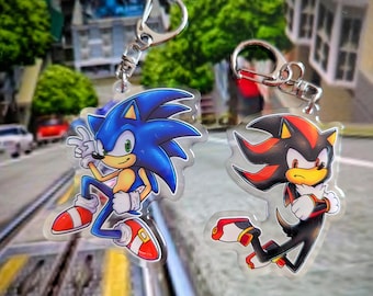 ソニック アクリルキーホルダー ソニころ2024 アクリルブロックキーホルダー ソニック
