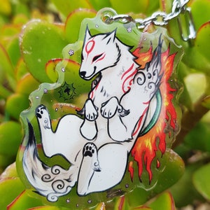 Okami Amaterasu [ Acrylic Keychain ]