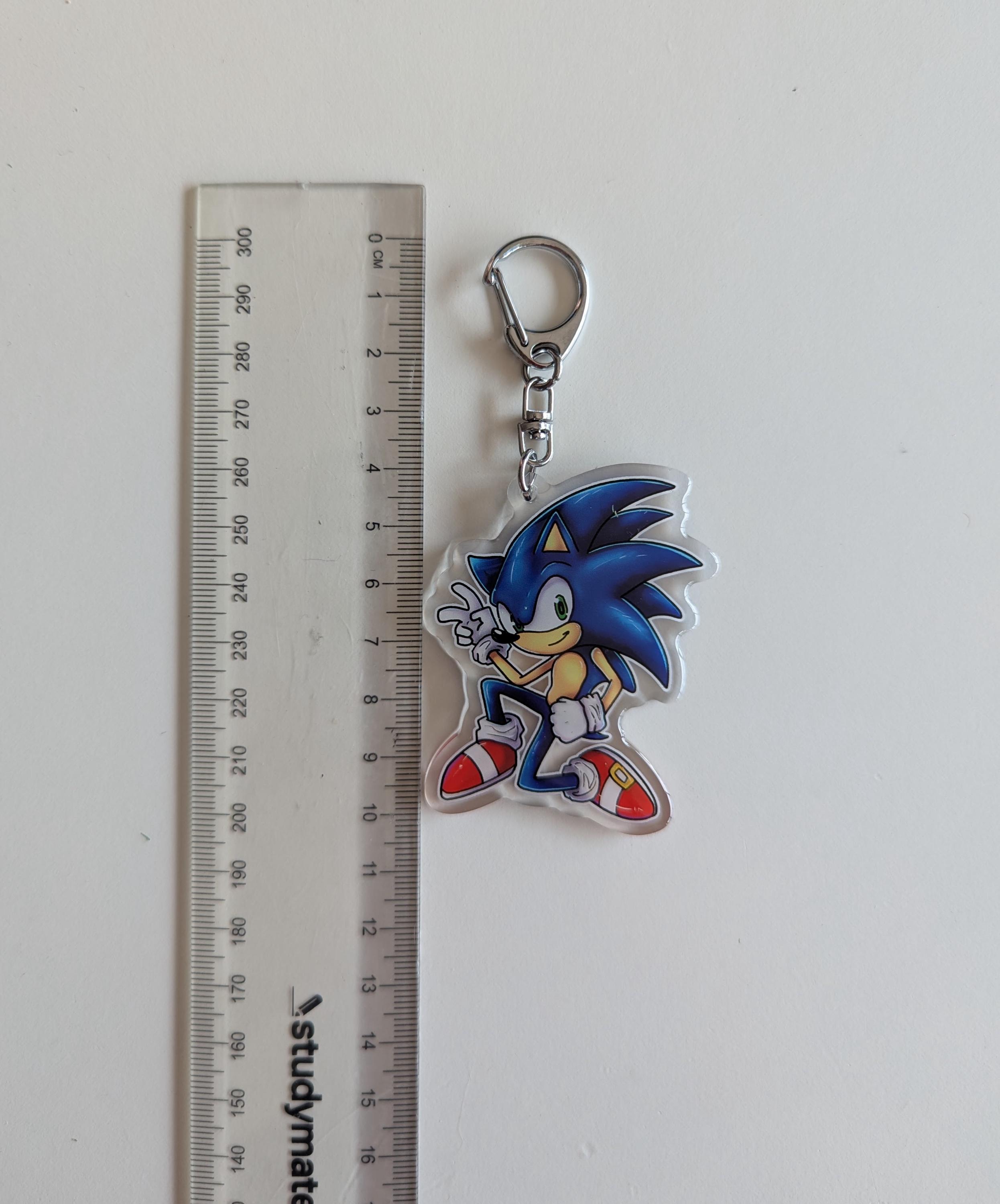 ソニック＆シャドウ【アクリルキーホルダー】 - Etsy 日本